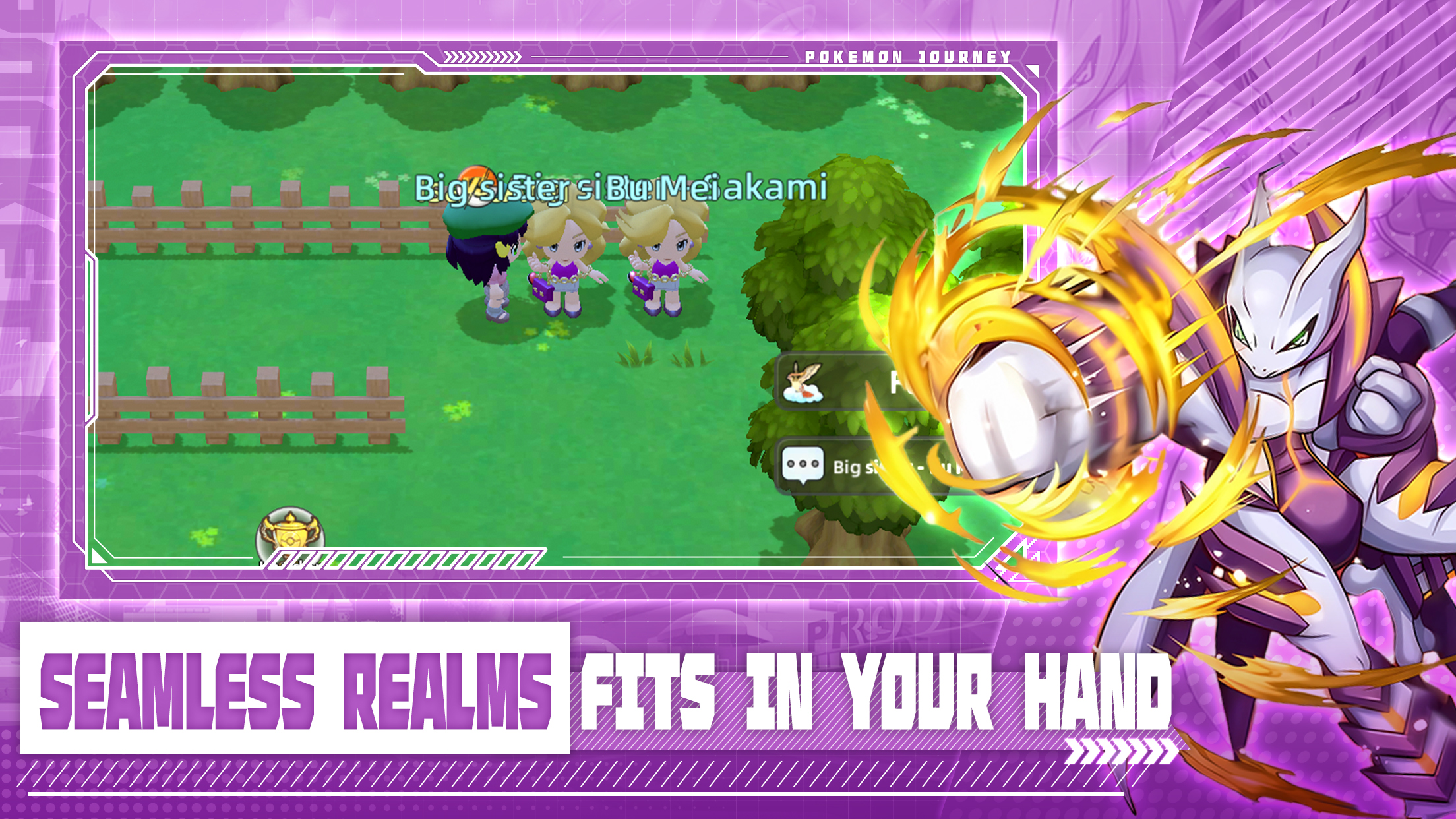 PocketChampion Pokémon-style monster collection roster